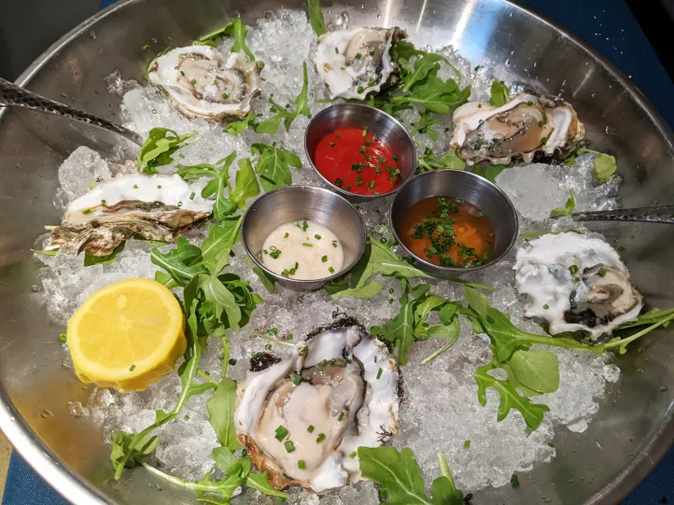 Chilled Oysters on Half Shell